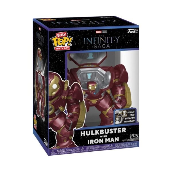 Funko Bitty Bots: Marvel Infinity Saga - Hulkbuster Con Iron Man