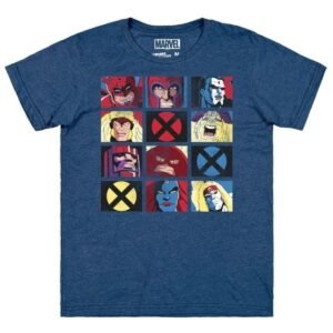 Playera Mascara De Latex X-men Vintage Hombre