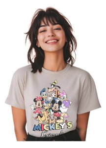 Playera Máscara De Látex Disney Mickey's Friends Mujer
