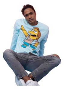 Pullover Máscara De Látex Nelson Hombre