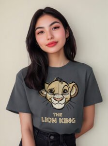 Playera Mascara De Latex Disney The Lion King Mujer