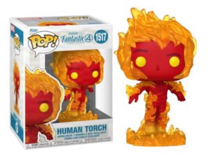 Funko Pop Marvel: Los Cuatro Fantasticos - Antorcha Humana