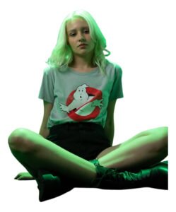 Playera Mascara De Latex Ghostbuster Mujer