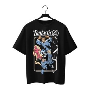 Playera Máscara De Látex Fantastic Four Hombre