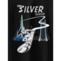 Playera Máscara De Látex The Silver Surfer Hombre