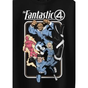 Playera Máscara De Látex Fantastic Four Hombre