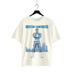 Playera Máscara De Látex Mister Fantastic Hombre