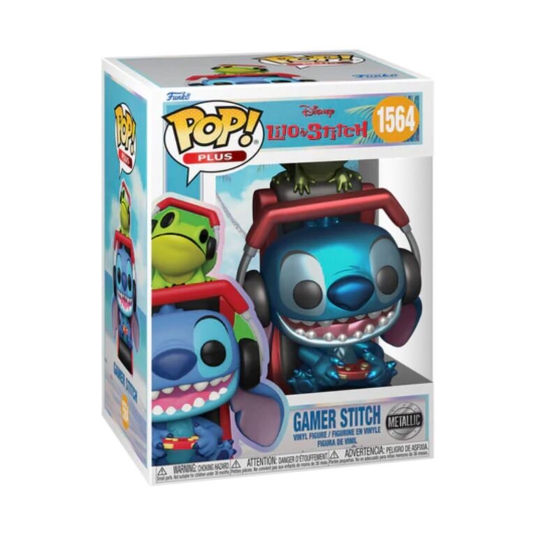 Funko Pop Plus Movies: Disney Lilo Y Stitch – Gamer Stitch