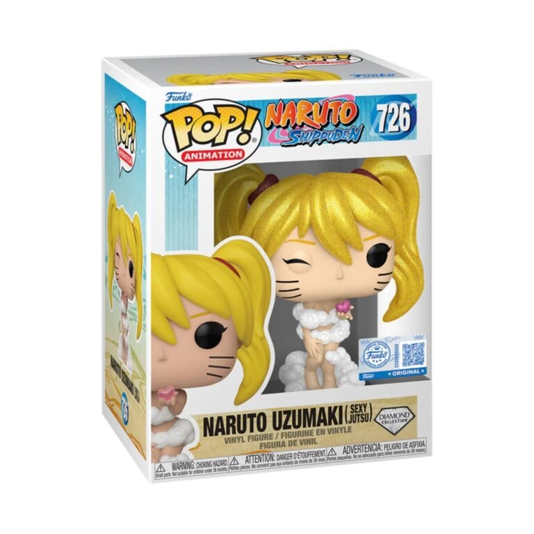 Funko Pop Animation: Naruto Shippuden – Naruto Sexy Jutsu Diamond Glitter Exclusivo