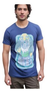 Playera Mascara De Latex Behold Frostillicus Mlls Hombre