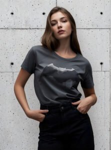 Playera Máscara De Látex Jl Batman Mldc Mujer