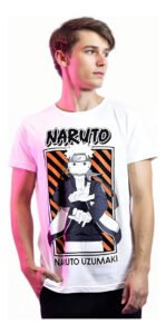 Playera Máscara De Látex Uzumaki Hombre