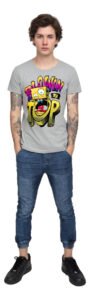 Playera Mascara De Latex Blowin My Top Mlnd Hombre