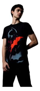 Playera Mascara De Latex Gotham Guardian Mldc Genderless