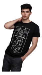 Playera Mascara De Latex You Know Who Mlhp Hombre