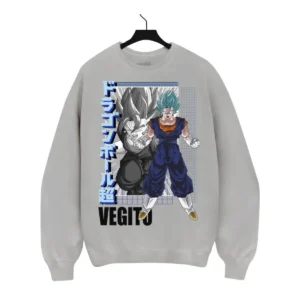Pullover Máscara De Látex Dragon Ball Vegito Hombre