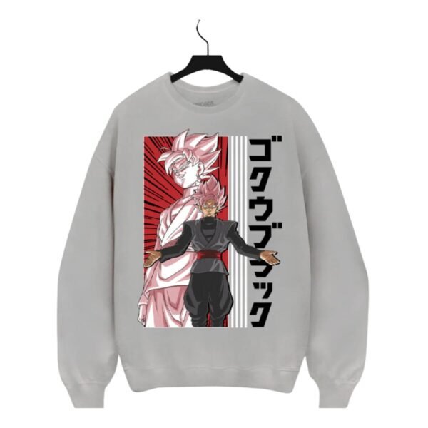 Pullover Máscara De Látex Dragon Ball Supersaiyano Rose Hombre