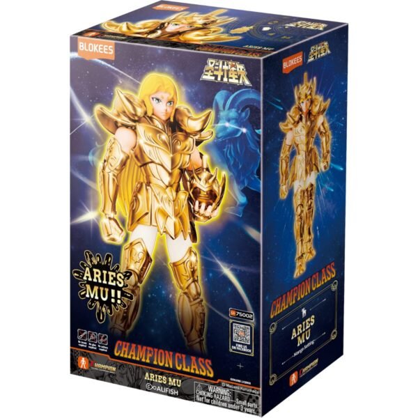 Blokees Saint Seiya Champion Class: Aries Mu Manga