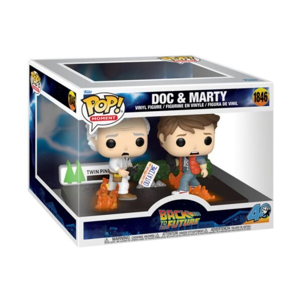 Funko Pop Moment: Back To The Future - Doc And Marty