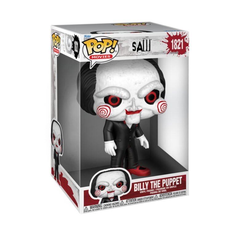 Funko Pop Jumbo: Saw – Billy 10 Pulgadas