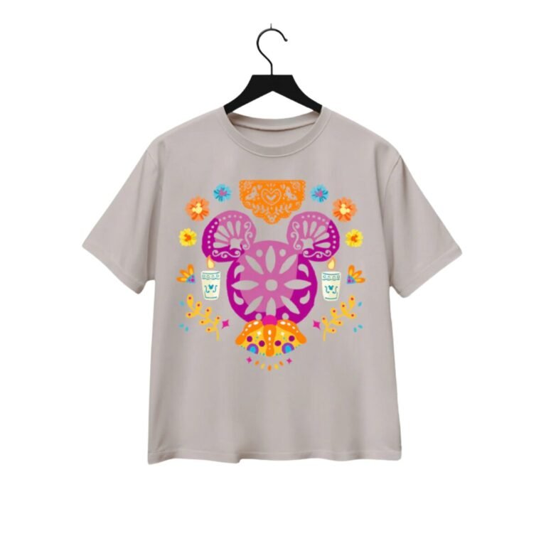Playera Máscara De Látex Disney Mickey Ofrenda Mujer