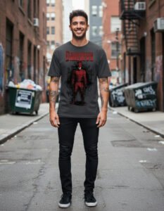 Playera Mascara De Latex Matthew Hombre