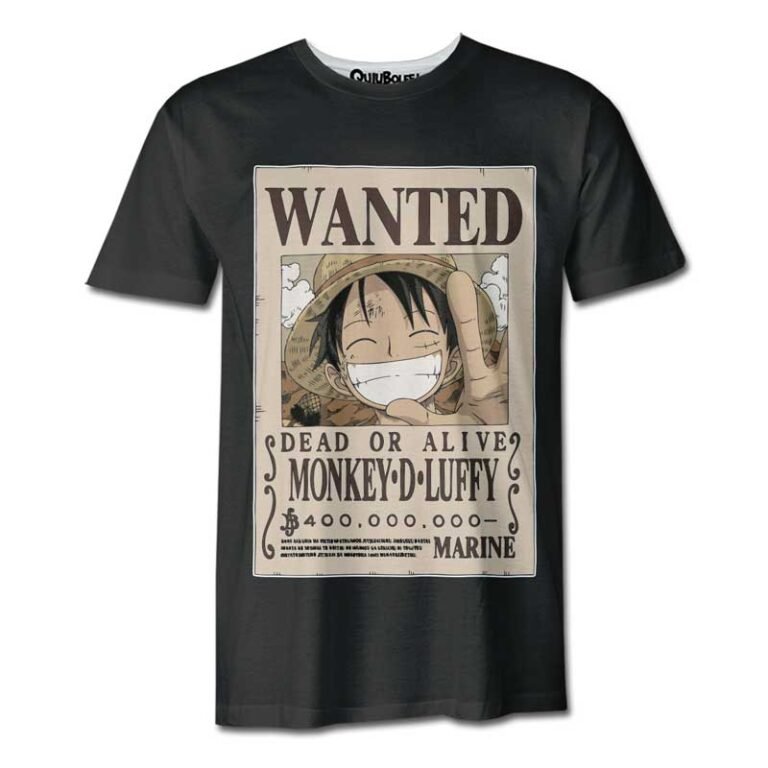 Playera Quiubolee One Piece Recompensa Luffy Hombre