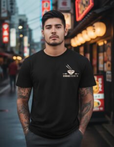 Playera Máscara De Látex Naruto Hidden Leaf Village Hombre