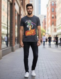 Playera Mascara De Latex Space Ranger Hombre