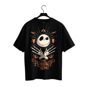 Playera Máscara De Látex The Pumpkin King Hombre