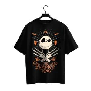 Playera Máscara De Látex The Pumpkin King Hombre