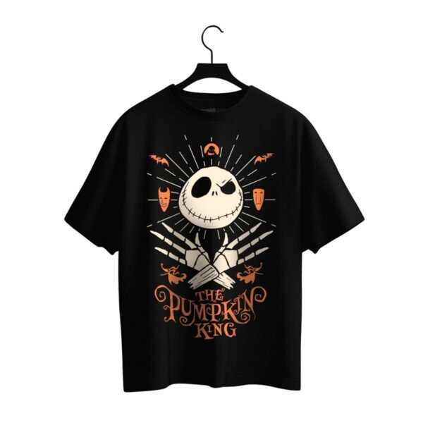 Playera Máscara De Látex The Pumpkin King Hombre