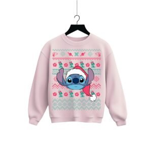 Pullover Máscara De Látex Stitch Ugly Mujer