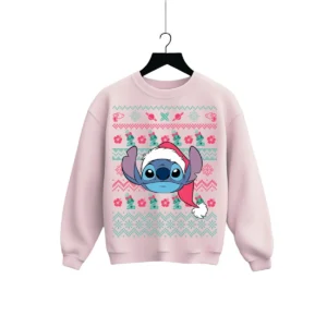 Pullover Máscara De Látex Stitch Ugly Mujer