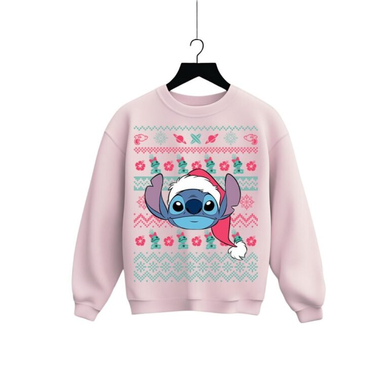 Pullover Máscara De Látex Stitch Ugly Mujer