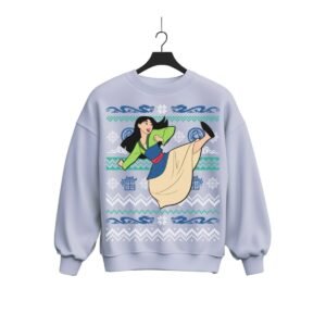 Pullover Máscara De Látex Mulán Ugly Mujer