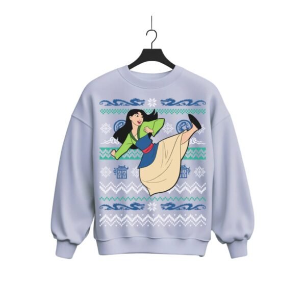 Pullover Máscara De Látex Mulán Ugly Mujer