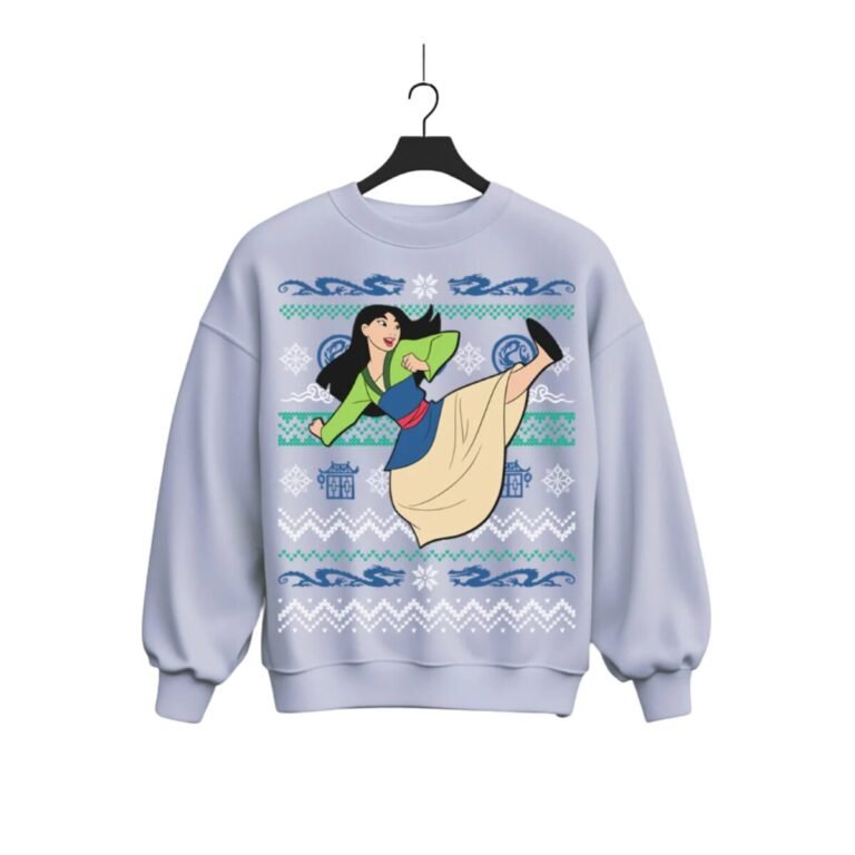 Pullover Máscara De Látex Mulán Ugly Mujer