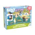 Rompecabezas Arma Y Descubre Con Ventana Bluey