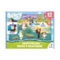 Rompecabezas Arma Y Descubre Con Ventana Bluey