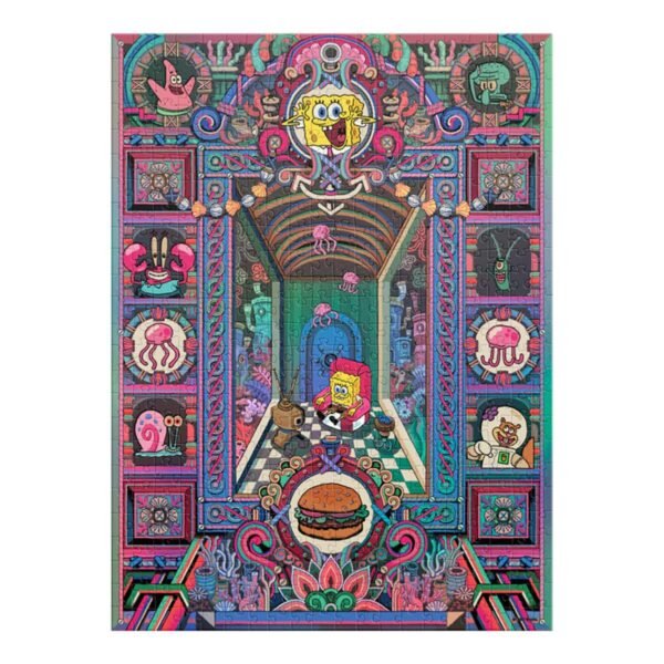 Rompecabezas Bob Esponja Holográfico Edición Limitada 500 Pz