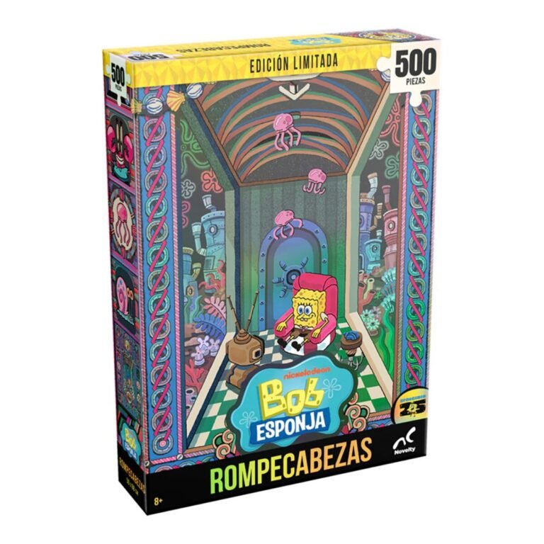 Rompecabezas Bob Esponja Holográfico Edición Limitada 500 Pz