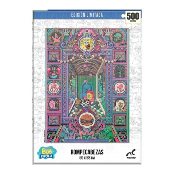 Rompecabezas Bob Esponja Holográfico Edición Limitada 500 Pz