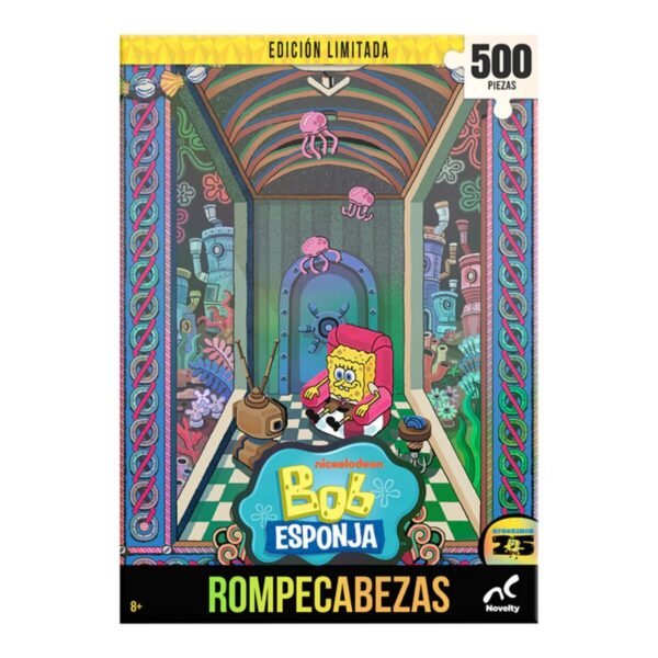 Rompecabezas Bob Esponja Holográfico Edición Limitada 500 Pz