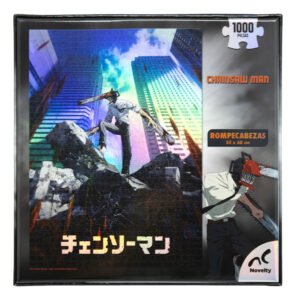 Rompecabezas Chainsaw Man Holográfico Coleccionable 1000 Pza