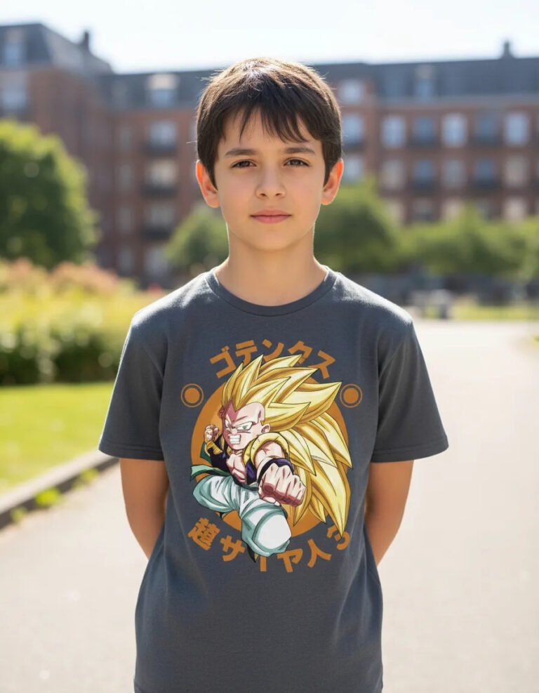 Playera Mascara De Látex Gotenks Niño