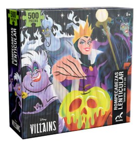 Rompecabezas Villanos Lenticular Grande 500 Piezas