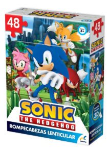 Rompecabezas Lenticular Sonic Novelty