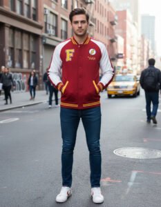 Jacket Máscara De Látex The Flash Hombre