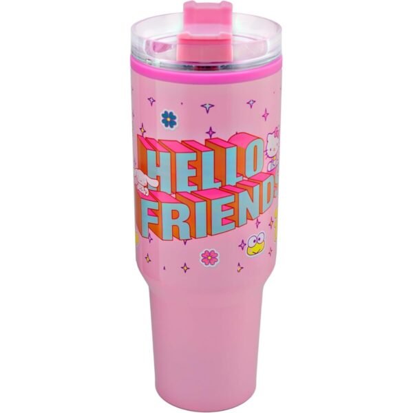 Fun Kids Termo Doble Pared: Sanrio - Hello Kitty Tapa Hermetica 1.2 L